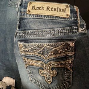 Used Rock Revival jeans